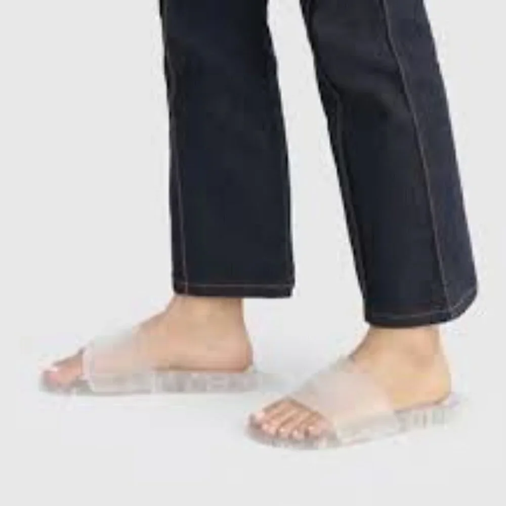 Coach Clear Slide Sandals Women Size 10